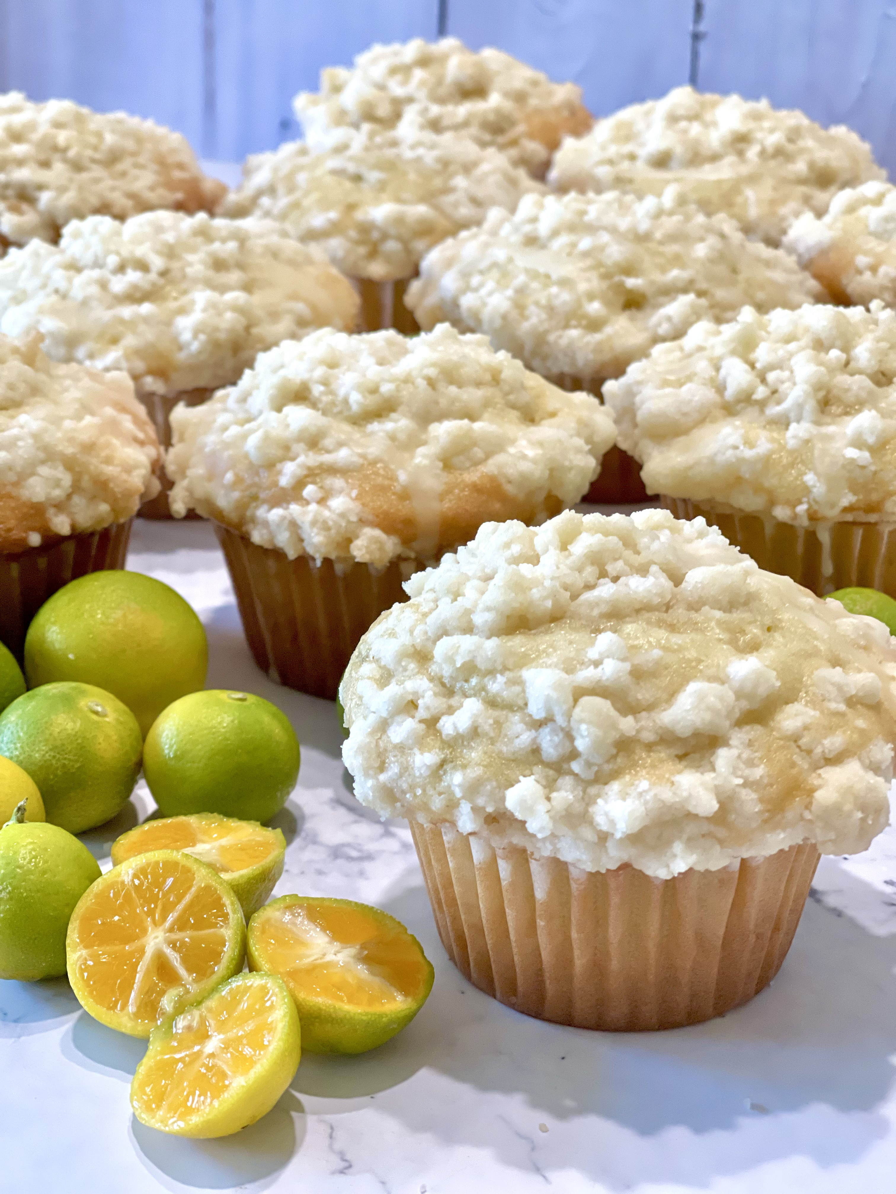 Calamansi Muffin Streusel